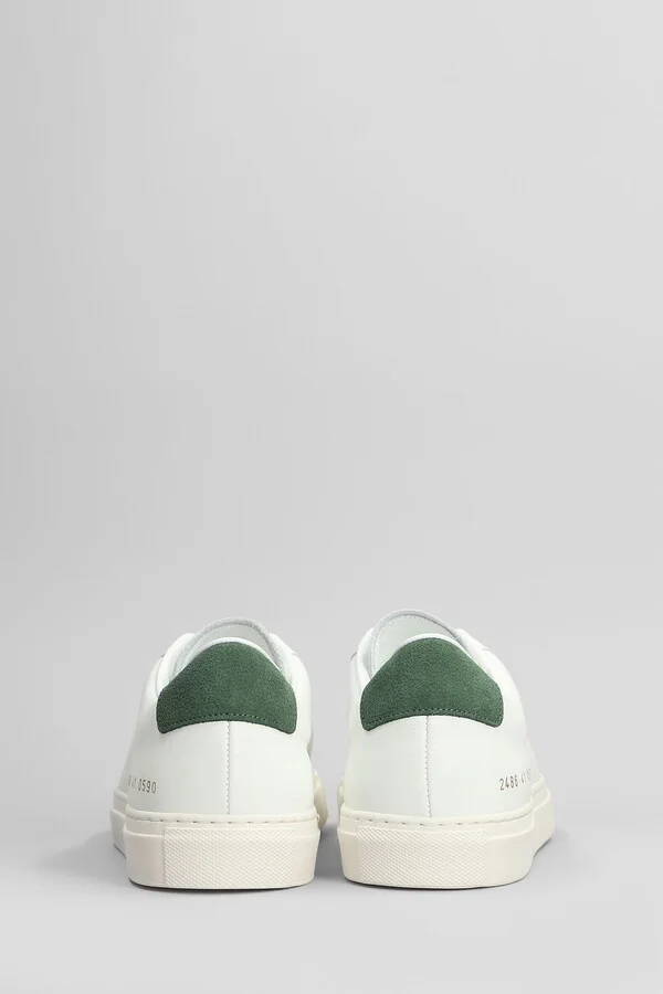 Tennis Classic Sneakers In White Leather - Image 4