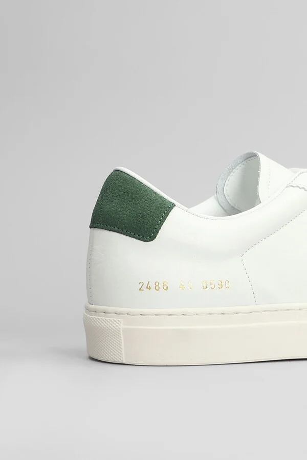 Tennis Classic Sneakers In White Leather - Image 5