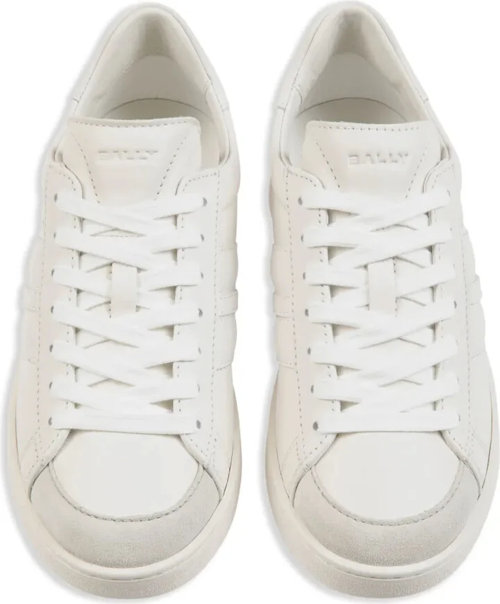 Tennis leather sneakers - Image 4
