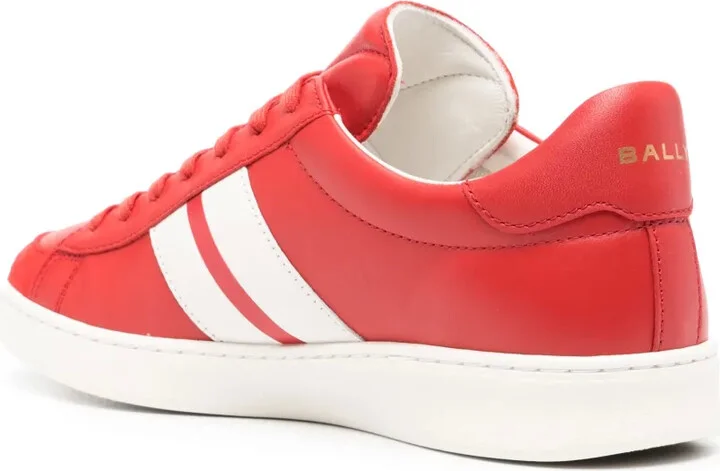 Tennis leather sneakers - Image 3