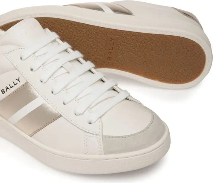 Tennis leather sneakers - Image 4