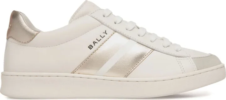 Tennis leather sneakers