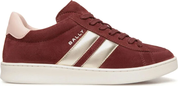 Tennis suede sneakers