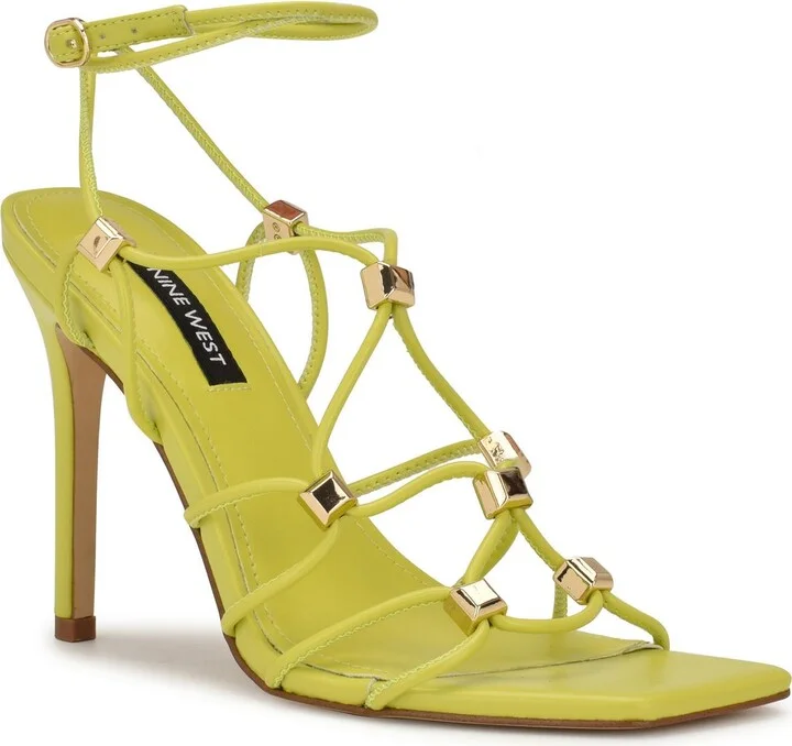 TENOR3 Womens Laceless Man Made Strappy Sandals