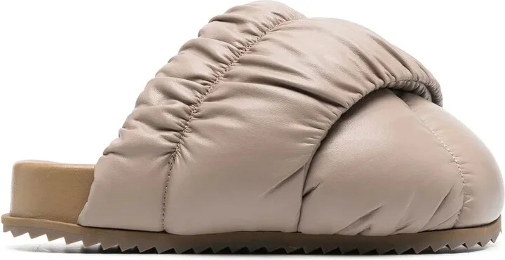 Tent padded oversized mules