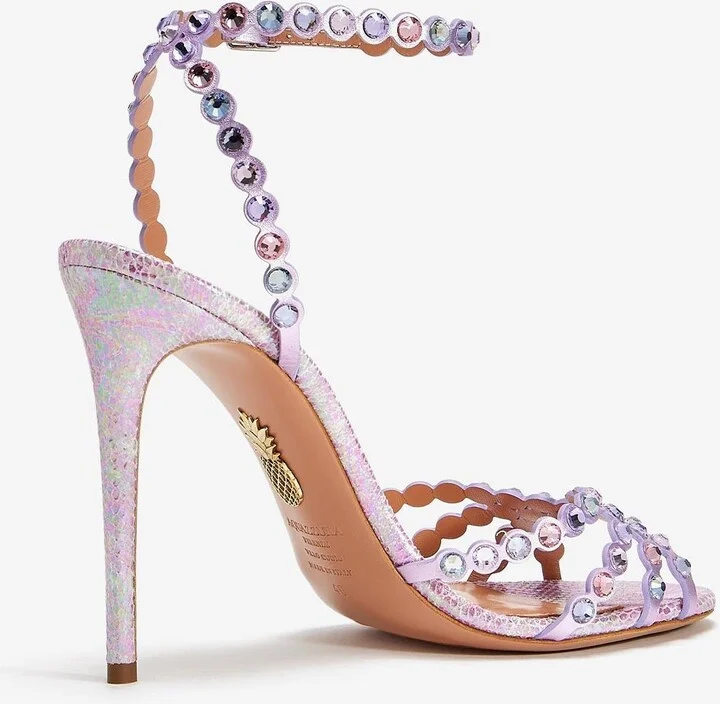 Tequila 105 Crystal-Embellished Sandals - Image 2