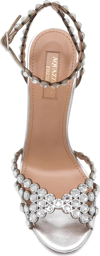 Tequila 105mm crystal embellished sandals - Image 4