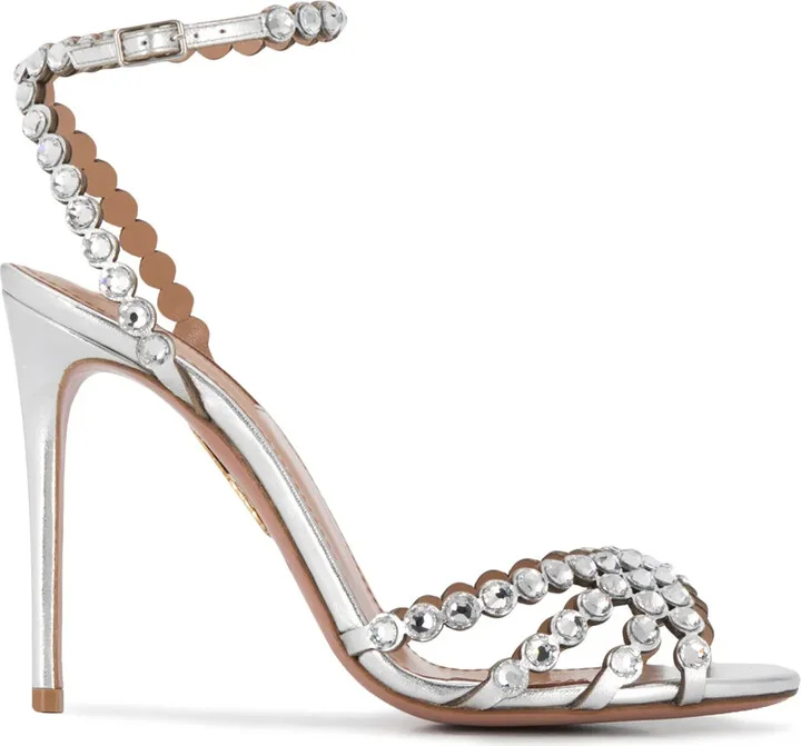 Tequila 105mm crystal embellished sandals