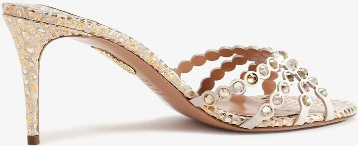 Tequila 75 Crystal Embellished Mules - Image 2
