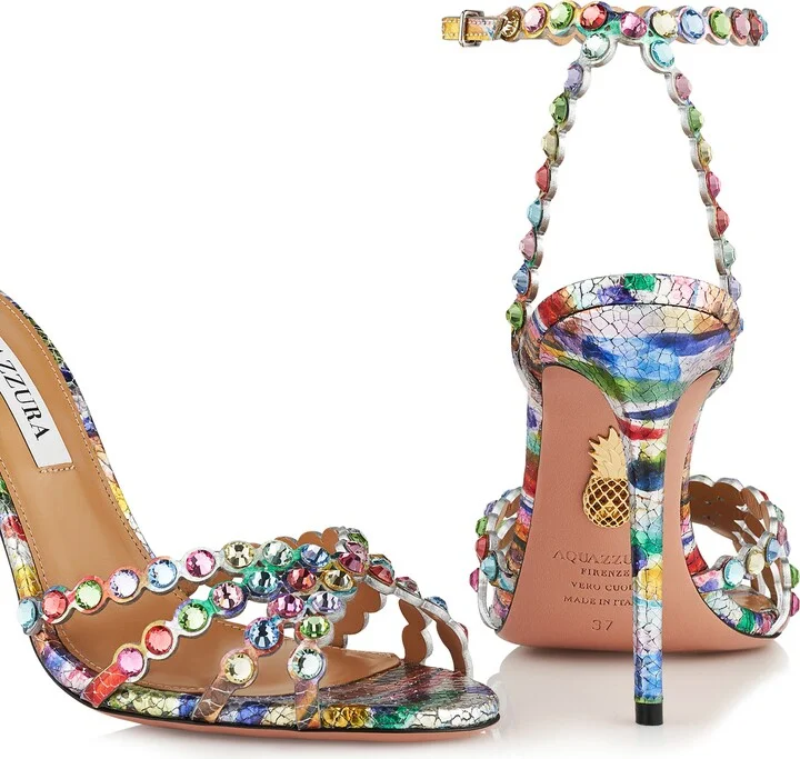 Tequila Crystal Ankle Strap Sandal - Image 3