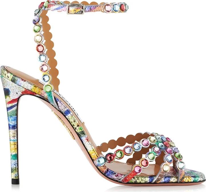Tequila Crystal Ankle Strap Sandal - Image 4