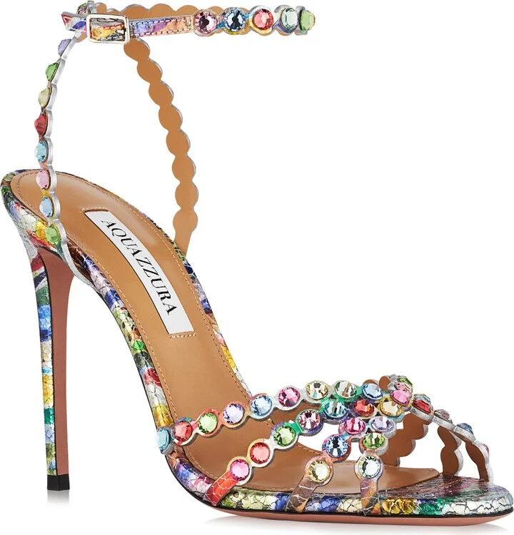 Tequila Crystal Ankle Strap Sandal