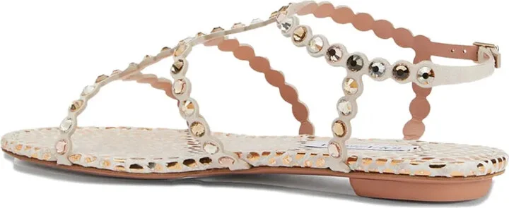 Tequila crystal-embellished sandals - Image 2