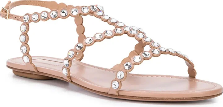 Tequila crystal-embellished sandals - Image 2