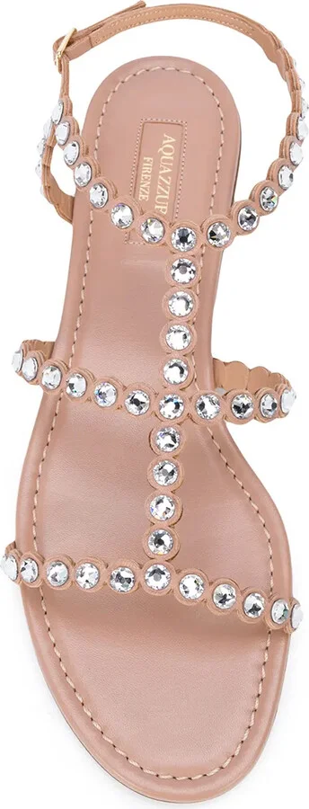 Tequila crystal-embellished sandals - Image 4