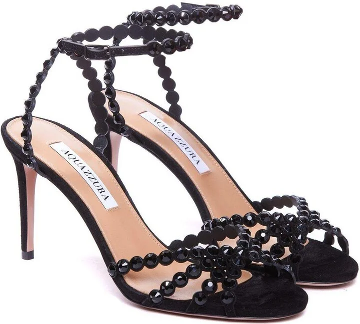 Tequila Embellished Open Toe Sandals - Image 4