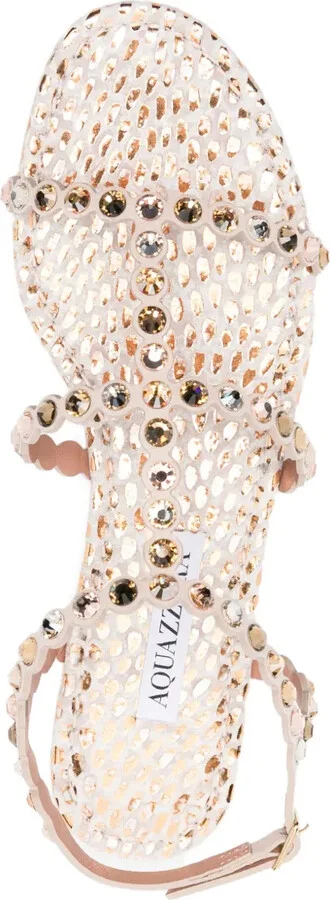 Tequila scalloped rhinestone-embellished sandals - Image 4