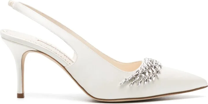 Terala 70mm slingback pumps
