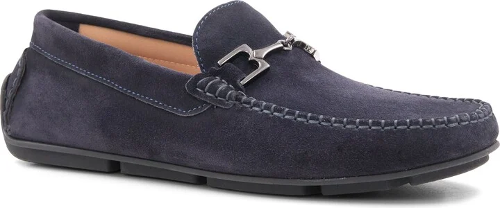 Navy Suede