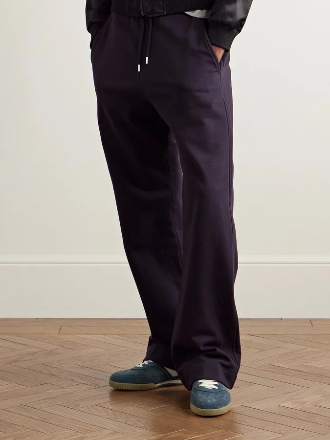 Terence Leather-Trimmed Suede Sneakers - Image 2
