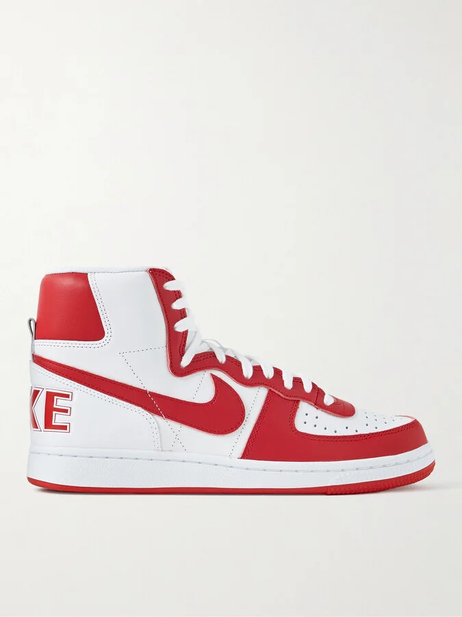 Terminator Leather High-Top Sneakers