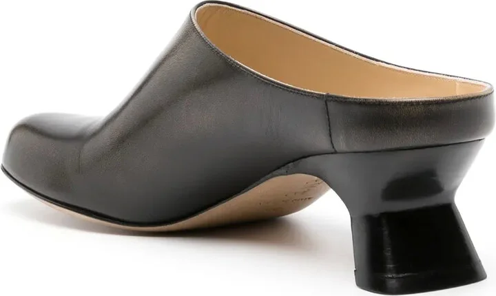 Terra 45mm leather mules - Image 3