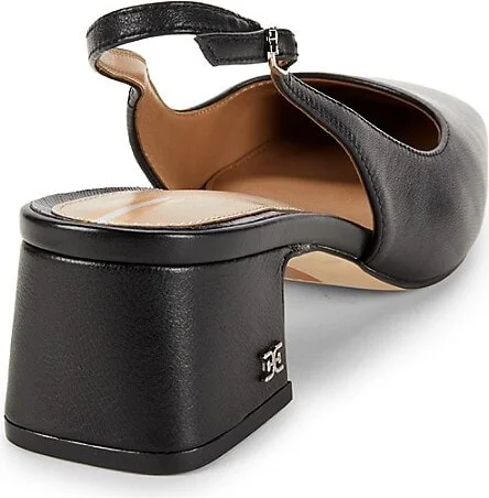 Terra 51MM Leather Slingback Pumps - Image 3