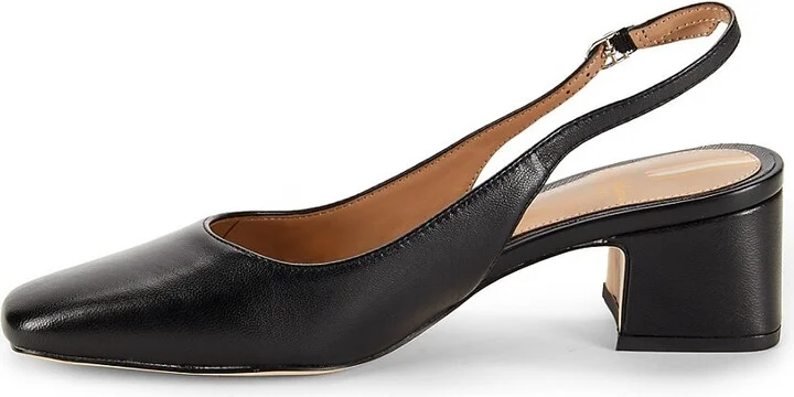 Terra 51MM Leather Slingback Pumps - Image 4