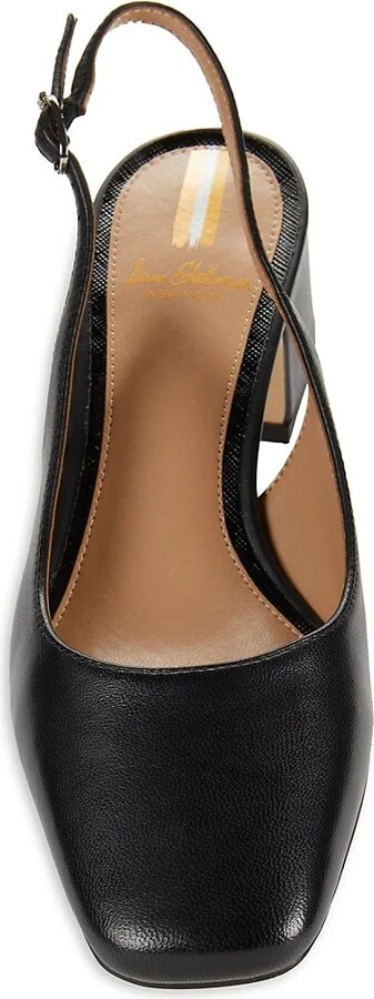 Terra 51MM Leather Slingback Pumps - Image 5