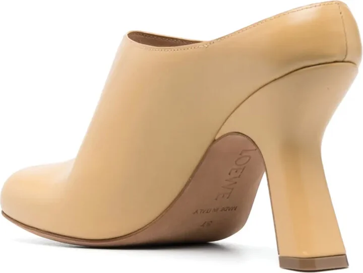 Terra 90mm leather mules - Image 3
