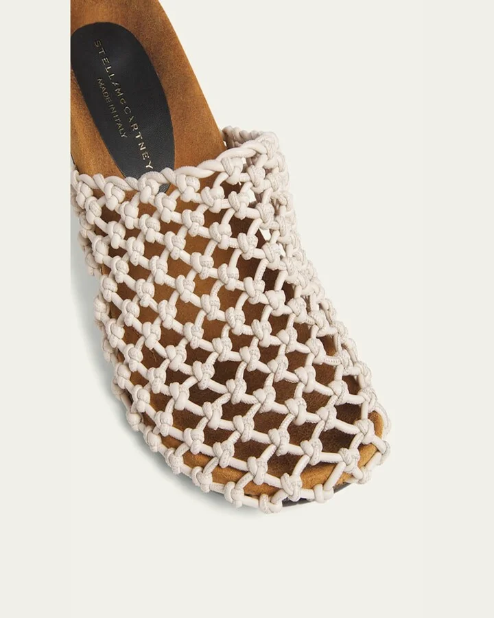 Terra Eco Net Stiletto Mules - Image 4