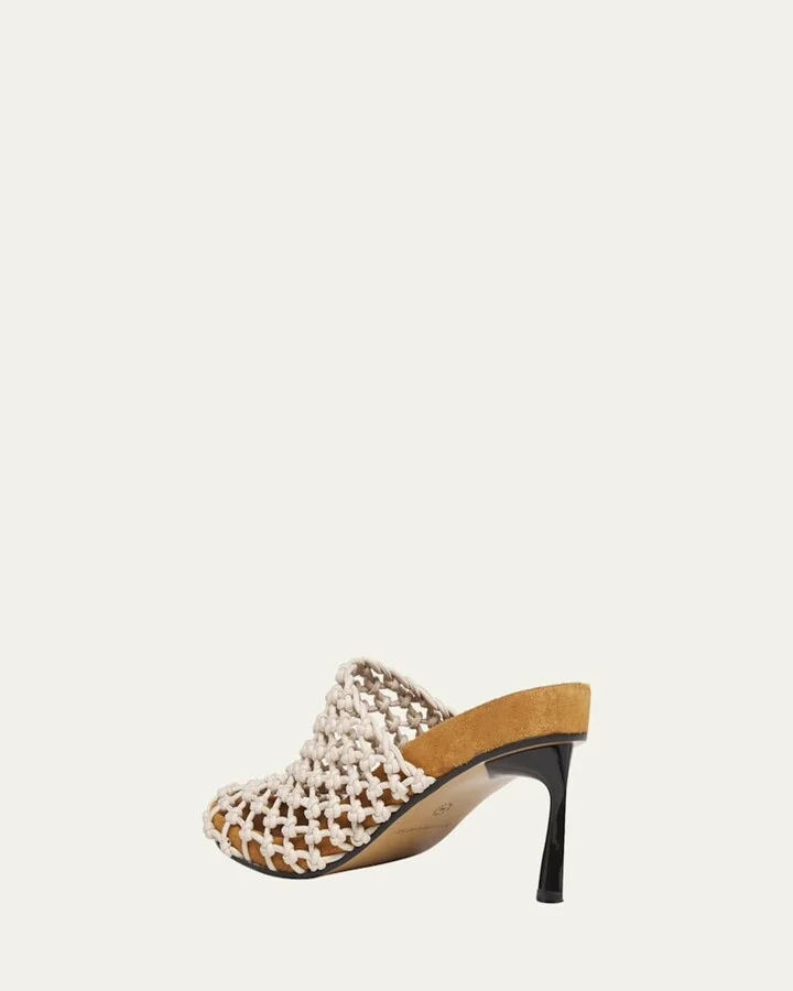 Terra Eco Net Stiletto Mules - Image 5