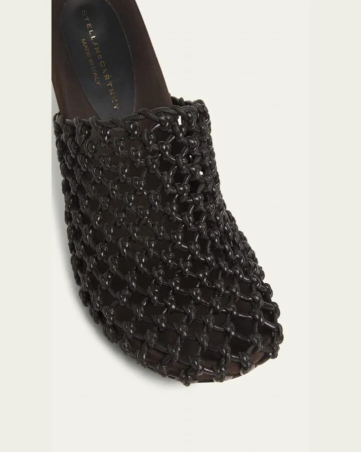 Terra Eco Net Stiletto Mules - Image 7