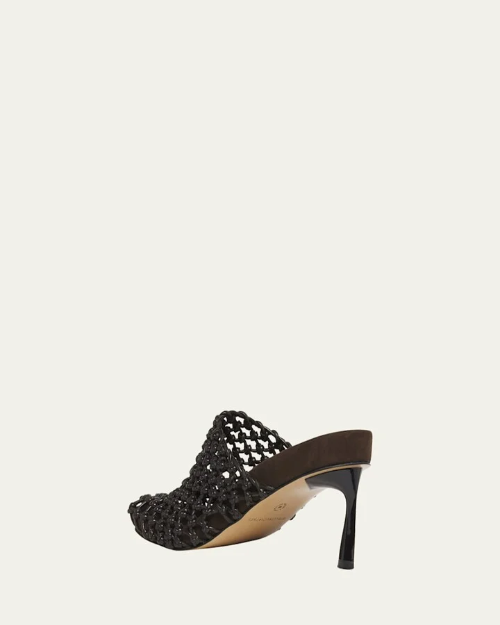 Terra Eco Net Stiletto Mules - Image 9