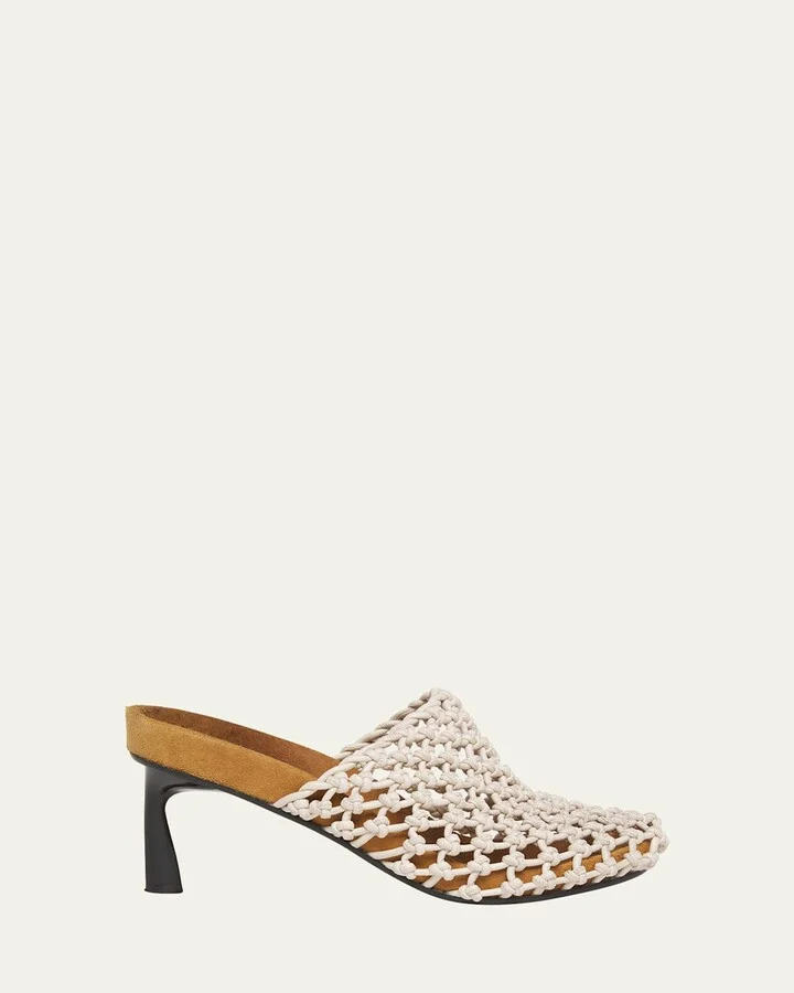 Terra Eco Net Stiletto Mules