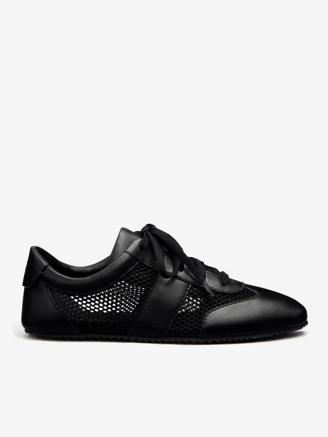 Black Sporty Mesh