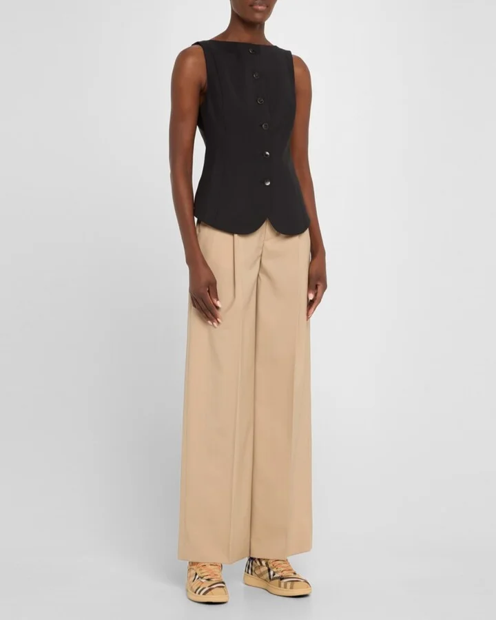 Terrace Check Cotton Low-Top Sneakers - Image 2