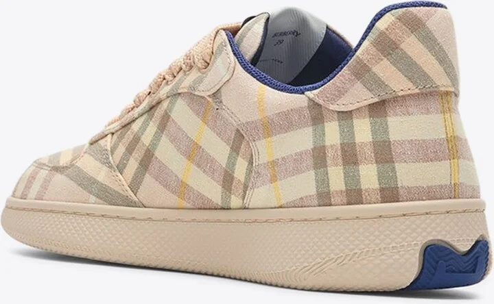 Terrace Check-Pattern Sneakers - Image 2