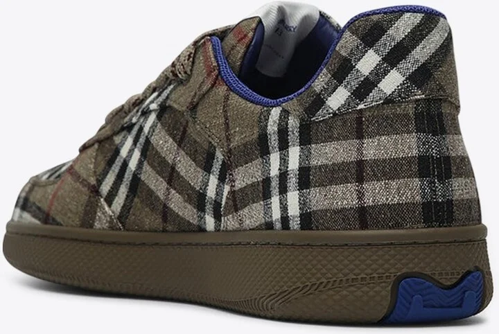 Terrace Check-Pattern Sneakers - Image 2