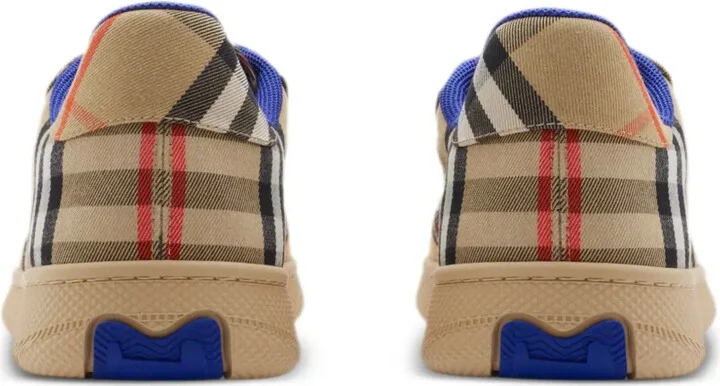 Terrace checked canvas sneakers - Image 3