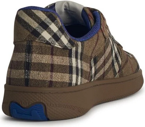 'terrace' Green Polyester Blend Sneakers - Image 3