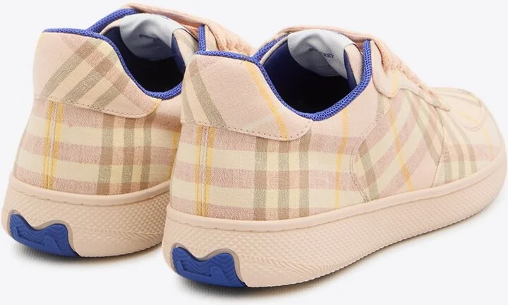 Terrace Low-Top Check Sneakers - Image 2
