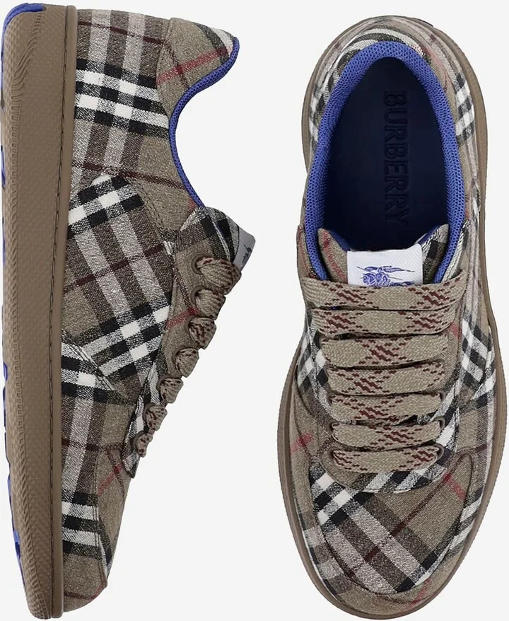 Terrace Sneakers With Check Pattern - Image 4