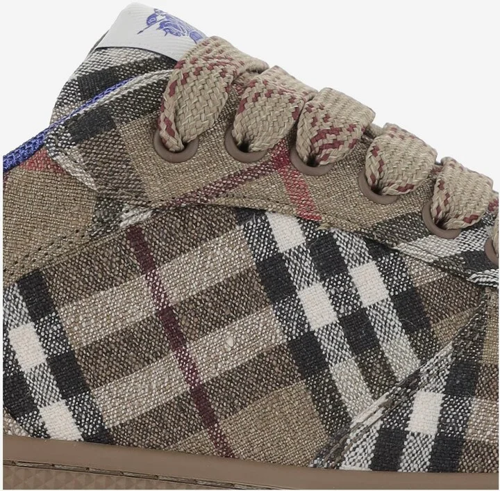 Terrace Sneakers With Check Pattern - Image 5