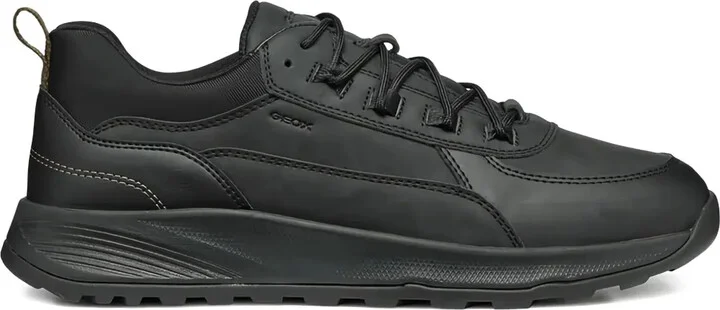Terrestre leather lace-up sneakers