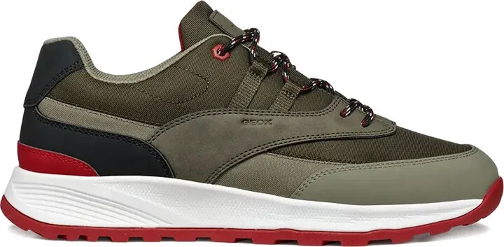 Terrestre panelled lace-up sneakers