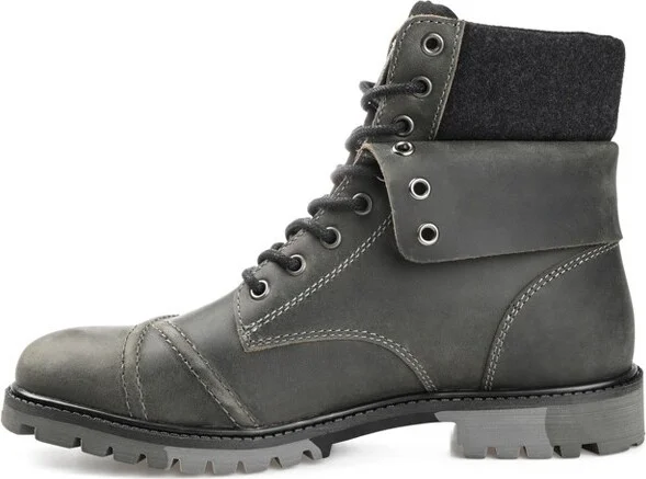 Territory Grind Cap Toe Ankle Boot Black - Image 3