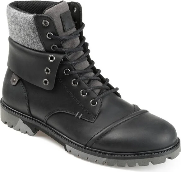 Territory Grind Cap Toe Ankle Boot Black