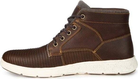 Territory Magnus Casual Leather Sneaker Boot Black - Image 3