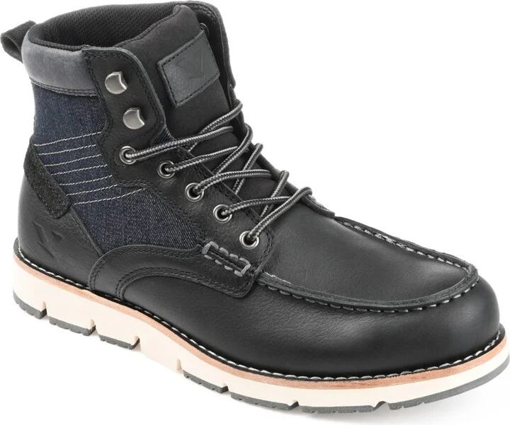 Territory Men's Mack 2.0 Cap Moc Toe Ankle Boots